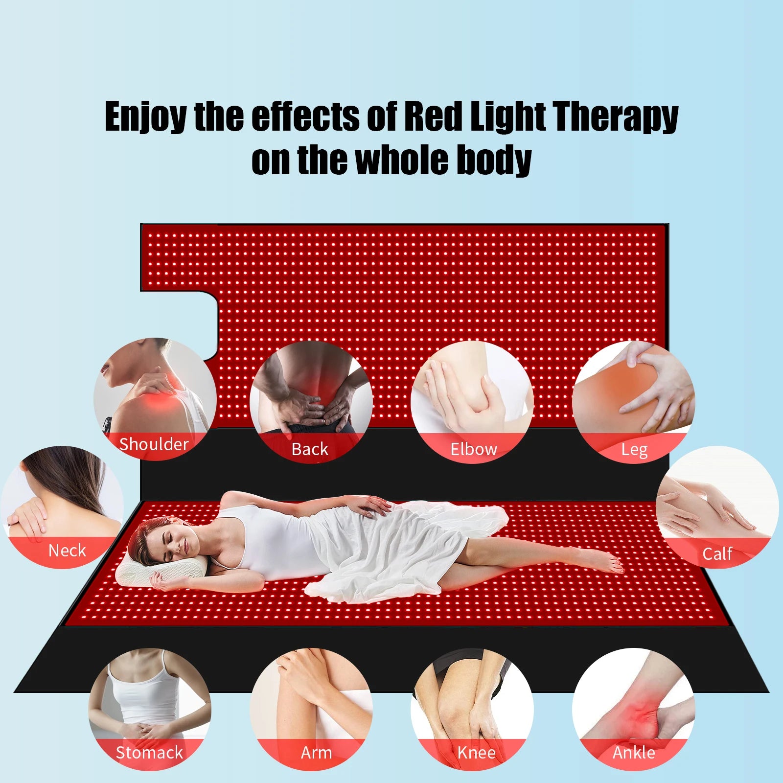 Red Light Therapy Sleep Bag - Full Body Infrared Wellness Blanket
