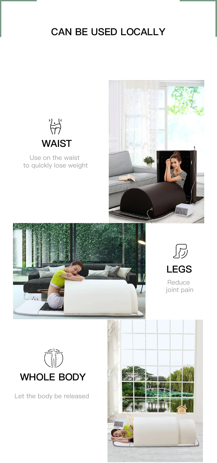 far infrared body slimming sauna bed tourmaline therapy heated detox sauna bed