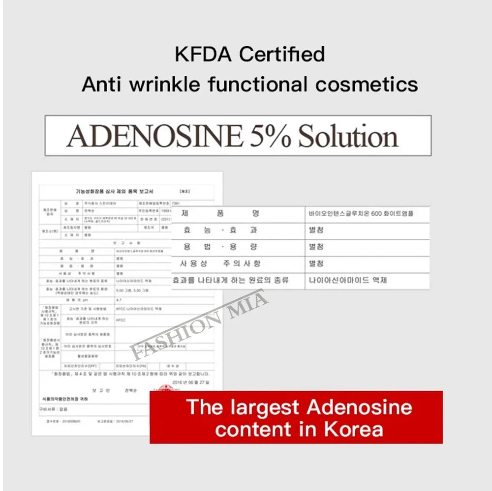 Korean Cosmetics 100ml Naite Thread Neck Cream 5% Adenosine Solution Hydrolyzed Collagen Peptides Facial Neck Falten Skin Cream