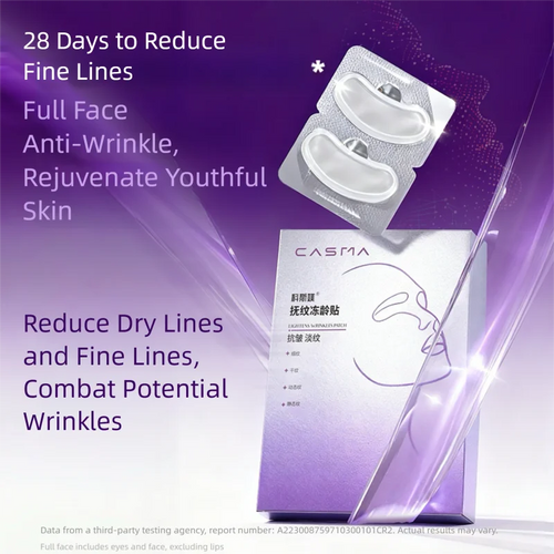 CASMA Microneedle Essence Care Set - Eye Brightening & Wrinkle Freezing Patches,Dark Circles,Fine Lines, Puffiness & Anti-Aging