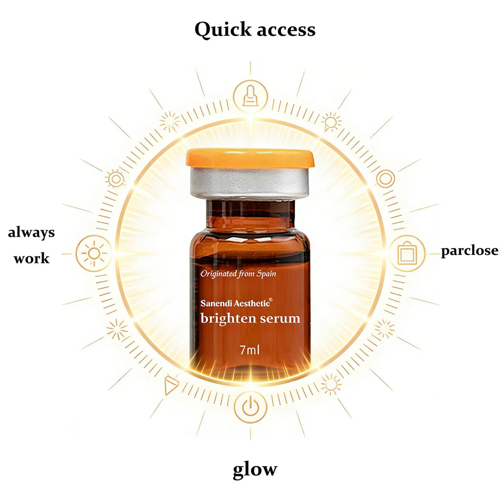 Sanendi Facial Brightening and Soothing Serum Hyaluronic Acid Repair Care Set - Dr. Pen Specialized Korean Skin Care Set