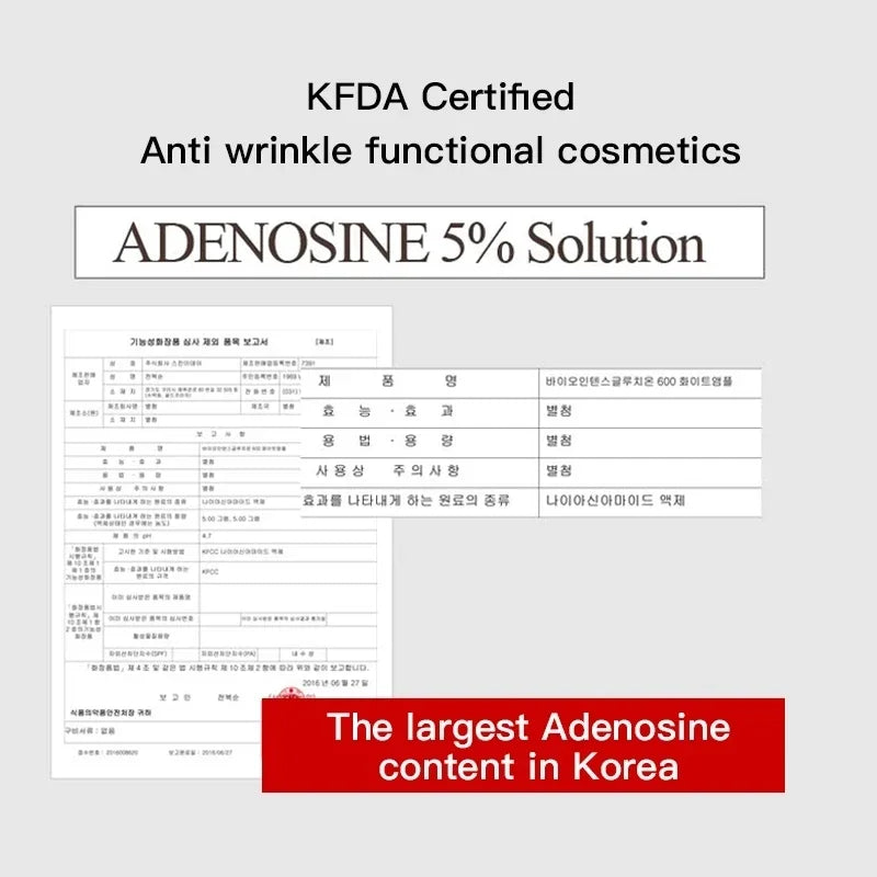 Korean Cosmetics 100ml Naite Thread Neck Cream 5% Adenosine Solution Hydrolyzed Collagen Peptides Facial Neck Falten Skin Cream