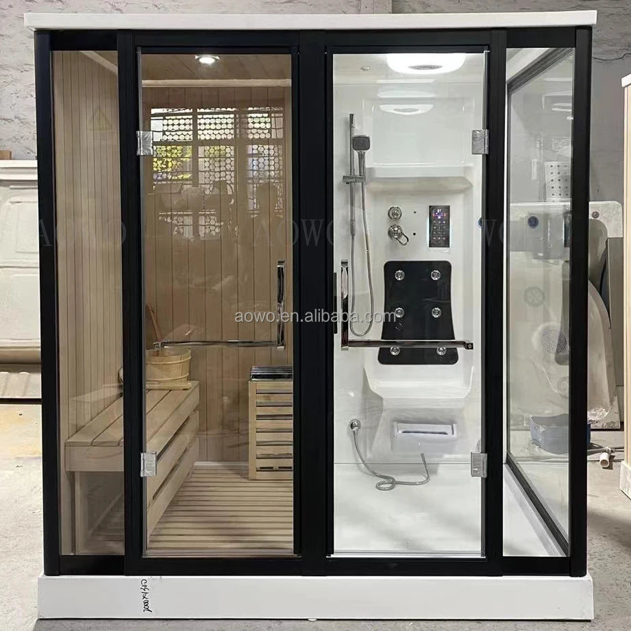 Customization.Dry Steam Indoor Steam Infrared Sauna Outdoor Home Sauna Dry Spa Rooms Hammam Shower Steam Cabin Infrared Sauna Ou