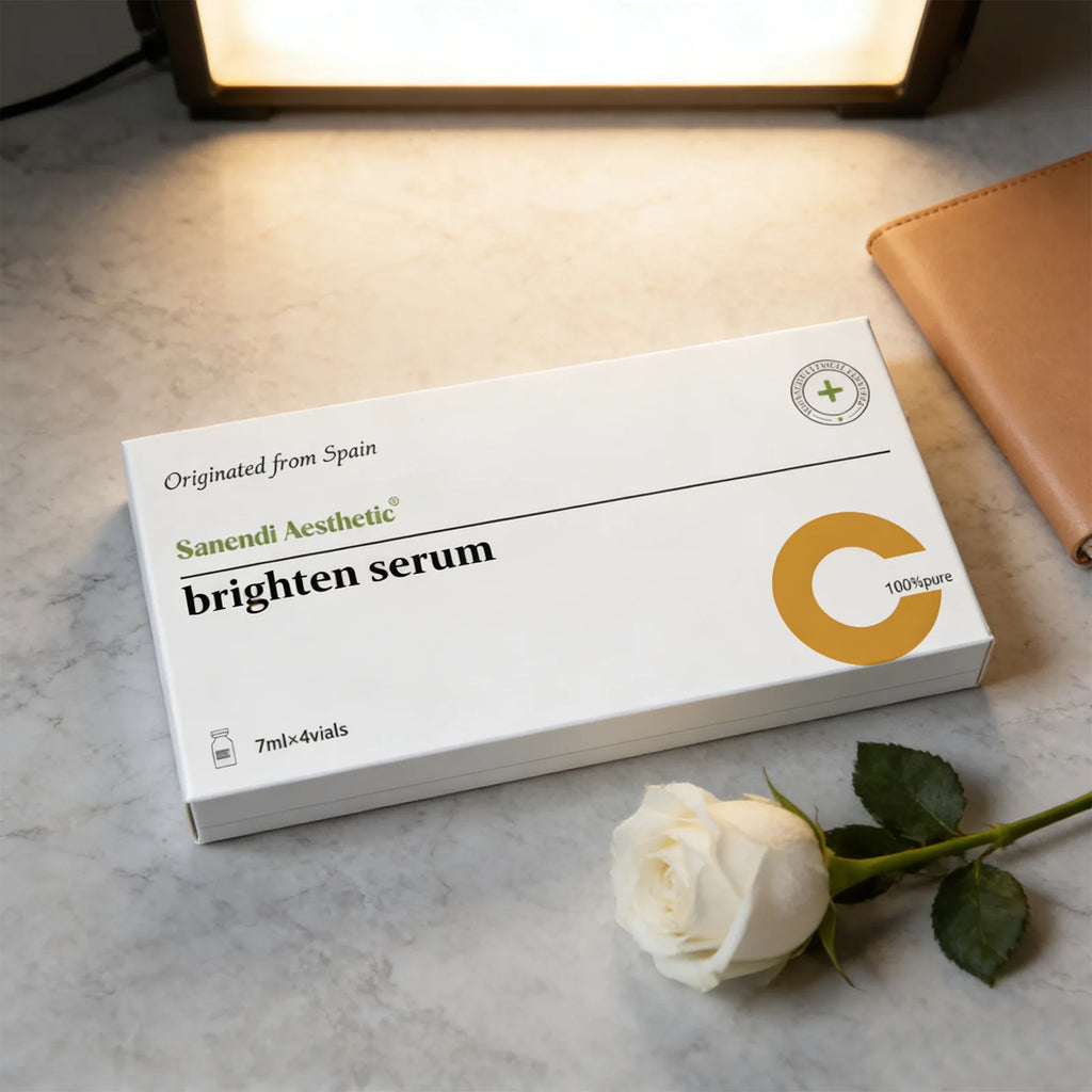 Sanendi Facial Brightening and Soothing Serum Hyaluronic Acid Repair Care Set - Dr. Pen Specialized Korean Skin Care Set