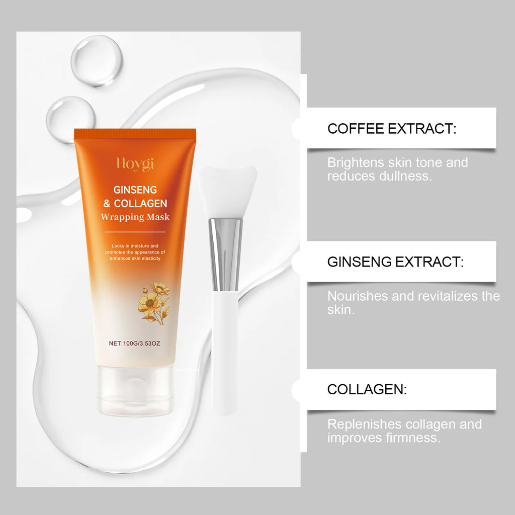 Collagen Tear Off Facial Mask Gently Nourishes Facial Skin, Moisturizes, Moisturizes, Softens and Brightens Facial Mask
