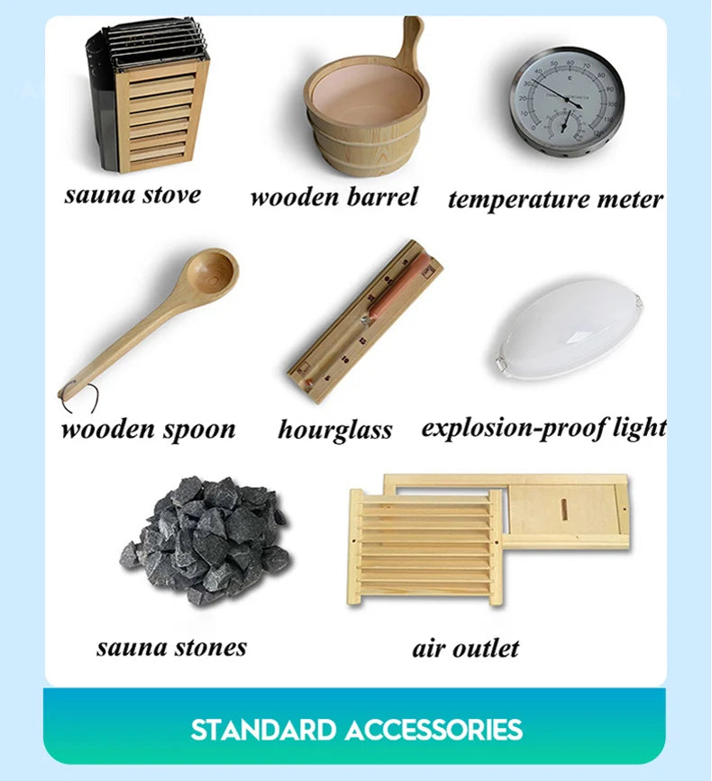 Customization.Dry Steam Indoor Steam Infrared Sauna Outdoor Home Sauna Dry Spa Rooms Hammam Shower Steam Cabin Infrared Sauna Ou