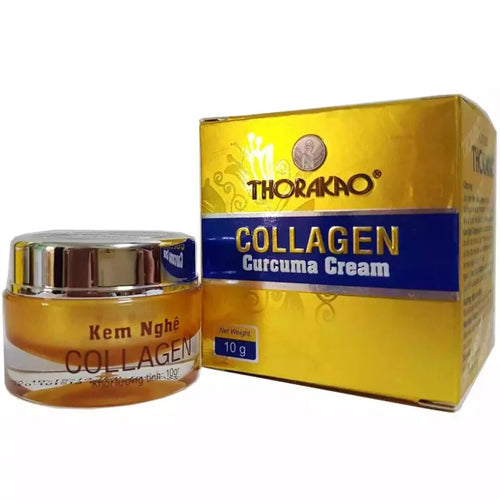 Curcuma Collagen 10g Thorakao Anti-Acne Fade Spots & Scars, Reduce Wrinkles Brighten & Moisturize  Firmness Elasticit Skin