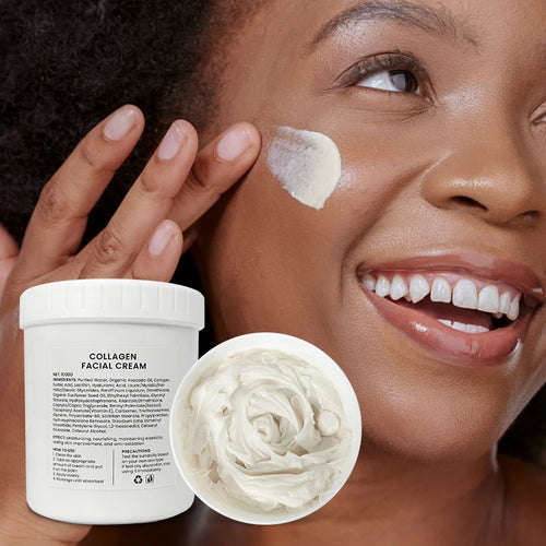 1kg Large Jar Of Collagen Cream Body Lotion Face Moisturizer Vitamin E Skincare Moisturizing Collagen Lotion Factory Wholesale